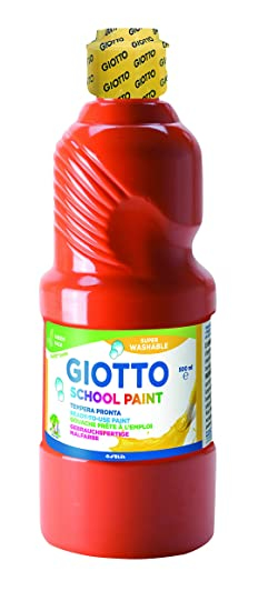 Giotto Témpera Escolar 500 ml Pullo Punainen Giotto Témpera Escolar 500 ml Pullo Punainen