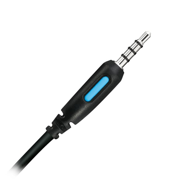 Veho VAB-001-GX1 hörlur och headset Kabel Huvudband Spela Svart