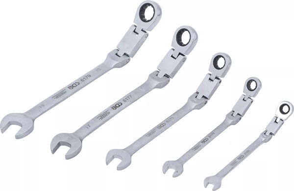 Pikkukuva 3 / 8: BGS technic Double-Joint Ratchet Combination Wrench Set