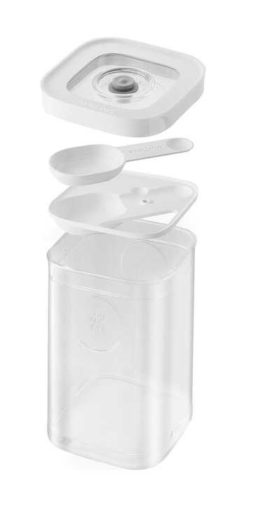 Miniatyrbillede 21 af 23: ZWILLING 1025125 enhed til madopbevaring Firkant Container 1,7 L Transparent, Hvid 1 stk
