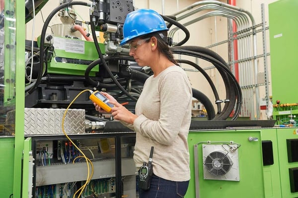 Miniatyrbillede 2 af 3: Fluke MS-POE-IE-KIT netværkskabeltester UTP/STP-kabeltester Gul, Grå