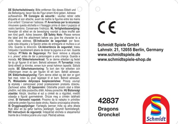 Miniatyrbillede 4 af 5: Schmidt Spiele 42837 tøjdyr