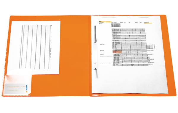 HERMA 19637 mappar Polypropylen (PP) Orange A4