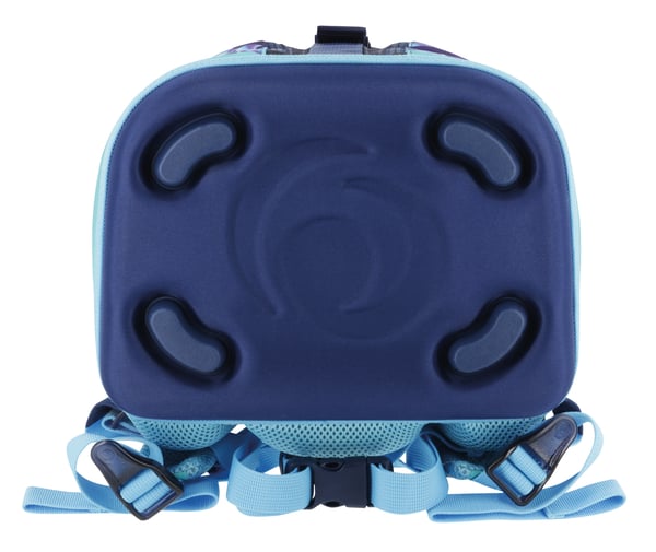 Miniatyrbillede 8 af 15: Herlitz SoftLight Plus Greenline Blue Ice skoletaskesæt Pige Polyester Blå, Marineblå