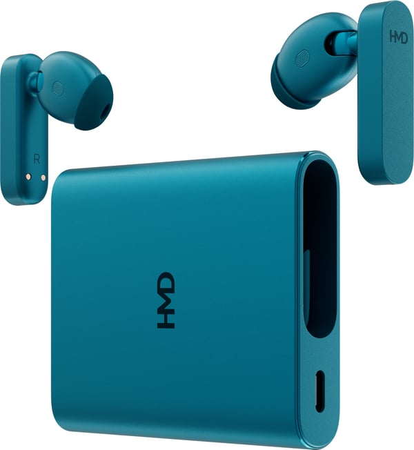 Miniatyrbillede 3 af 3: HMD Amped Buds Headset Trådløs I ørerne Opkald/Musik/Sport/Hverdag Bluetooth Blå
