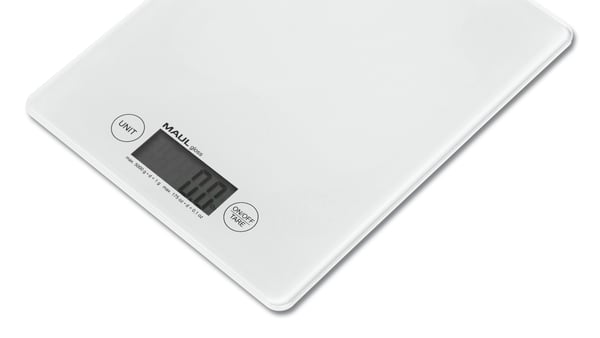MAUL 1666002 köksvåg Vit Bänkdiskmaskin Rektangel Elektronisk köksvåg