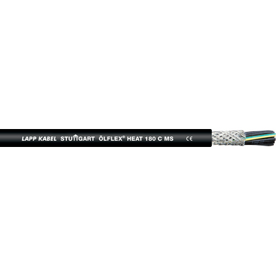 Miniatyrbillede 2 af 2: Lapp ÖLFLEX HEAT 180 C MS signalkabel Sort
