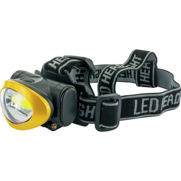 Schwaiger WLED 40 Svart, Gul Pannbandsficklampa COB LED