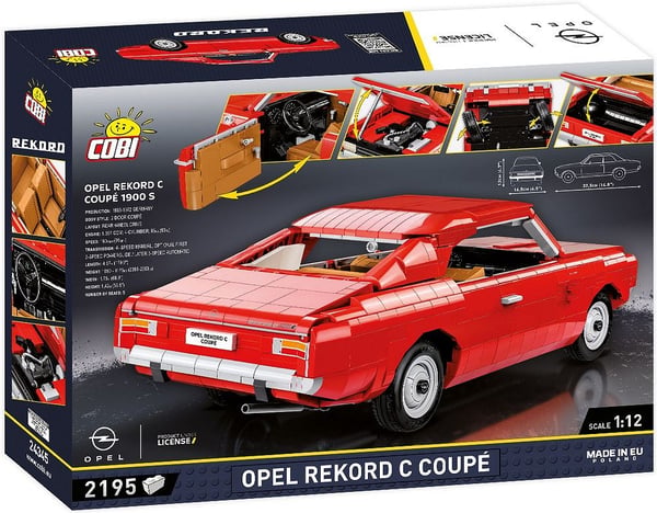 Miniatyrbild 7 av 17: COBI Opel Rekord C Coupe