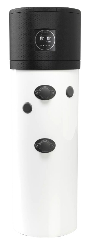 Bosch Compress 5000 DW Lodret Tank (vandbeholder) Solo-kedelsystem Sort, Hvid