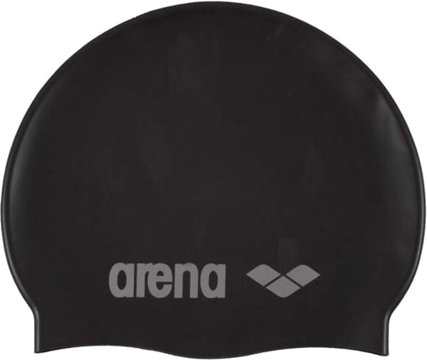 Arena Classic Silicone Junior Svart, Silver Arena Classic Silicone Junior Svart, Silver