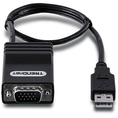 Trendnet TK-CAT5U USB grafisk adapter Sort