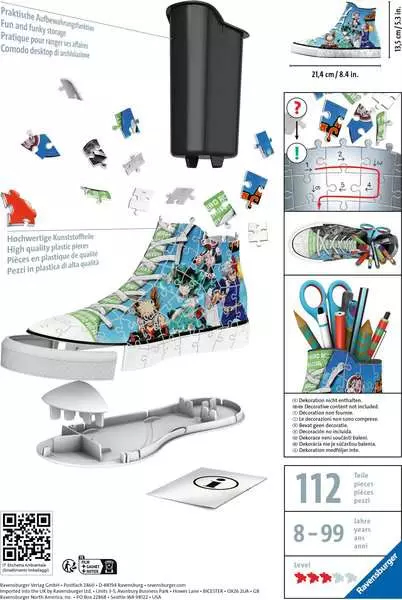 Miniatyrbillede 2 af 3: Ravensburger 11567 puslespil 3D puslespil 108 stk Andet