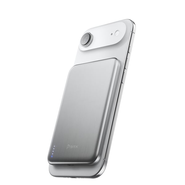 BMX - Better Mobile Xperience B3-05-SI powerbank Halvfast tilstand 5000 mAh Trådløs opladning Sølv