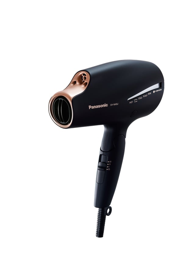 Miniatyrbillede 1 af 7: Panasonic EH-NA9J-K hårtørrer 1800 W Sort, Roseguld