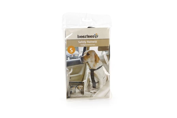 Miniatyrbillede 1 af 3: Beeztees 796132 S Sort Nylon Hund Krydssele