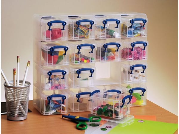 Really Useful Boxes UB03KUB säilytyslaatikko Varastolaatikko Suorakulmainen Muovi Läpinäkyvä