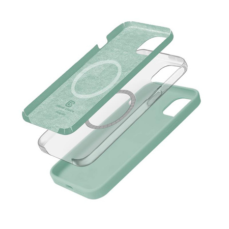 Miniatyrbild 2 av 3: Crong Color Cover Magnetic - iPhone 15 MagSafe-fodral (Mint)