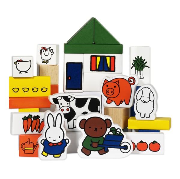 Miniatyrbillede 3 af 7: Miffy 33410 legetøjs byggeklods