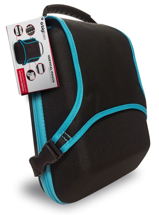 Miniatyrbild 3 av 10: Bigben Interactive SWITCHVERTPOUCH väskor för bärbara spelkonsoller Överdrag Nintendo Svart