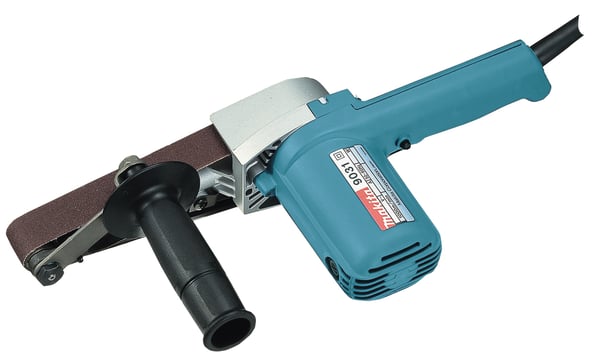 Makita 9031 bärbar slipmaskin Bandslipmaskin Svart, Blå, Silver