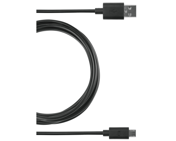 Subsonic SA5355 USB-kabel USB 2.0 4 m USB A Micro-USB A Sort