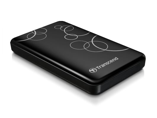 Transcend StoreJet 25A3K externa hårddiskar 1 TB 2.5" Micro-USB B 3.2 Gen 1 (3.1 Gen 1) Svart