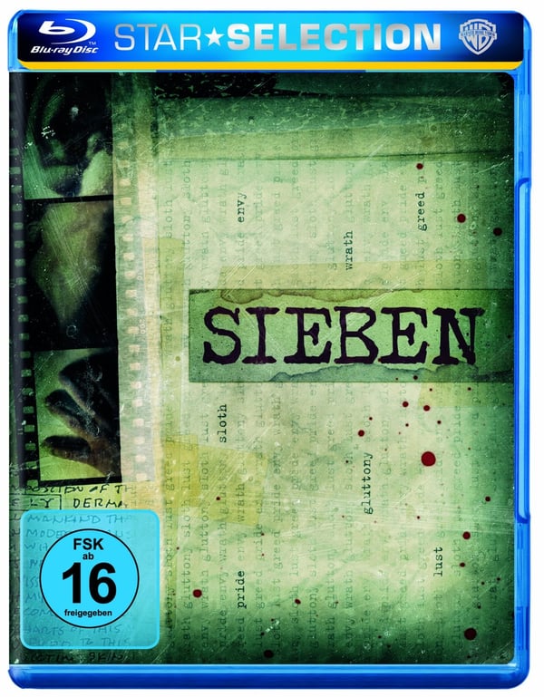 Warner Bros Sieben Blu-ray DE, EN, ES