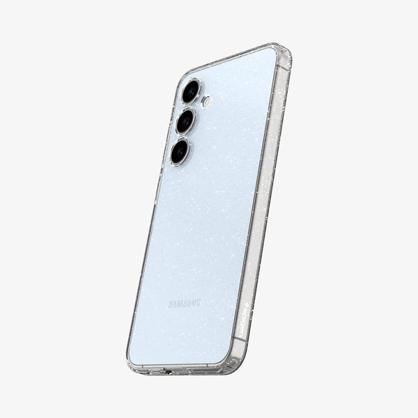 Spigen Liquid Crystal Glitter mobiltelefon etui 17 cm (6.7") Cover Sølv, Transparent