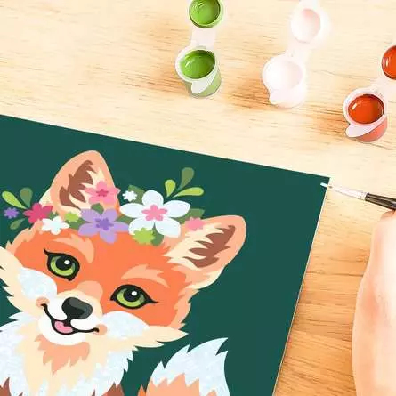 Ravensburger CreArt - MNZ - Flower Fox
