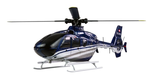 Miniatyrbillede 1 af 7: Amewi RC Helikopter EC135 Li-Po Batteri 400mAh blå/sort