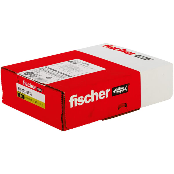 Miniatyrbillede 4 af 4: Fischer 88778 skrueanker og vægudtag 50 stk Skrue og vægstiksæt 135 mm