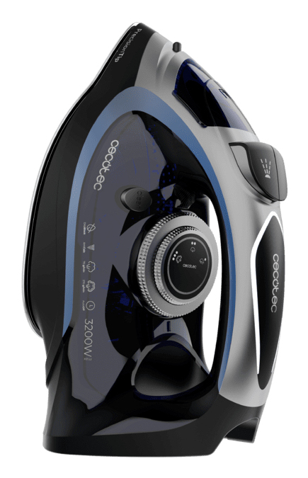 Pikkukuva 9 / 12: Cecotec IronHero 3200 Force Anodized Kuiva- & höyrysilitysrauta 3200 W Musta, Sininen, Harmaa