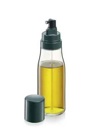 Tescoma 428652 olie/eddike beholder 250 L Flaske Glas, Plast Grøn, Transparent