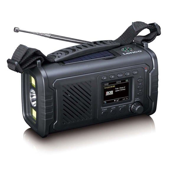 Lenco PDR-055BK radioapparater Bärbar Svart