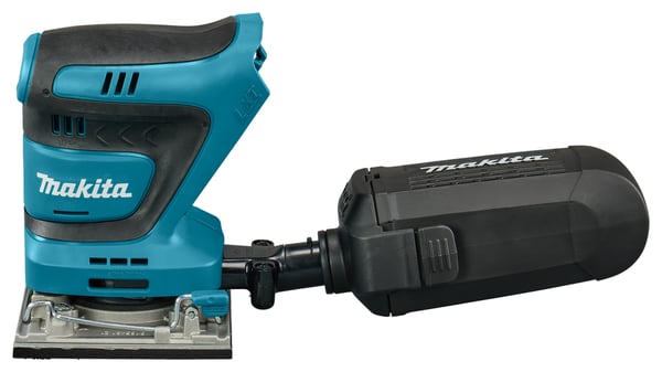 Makita DBO484Z käsihiomakone Epäkesko hiomakone 14000 OPM Musta, Sininen