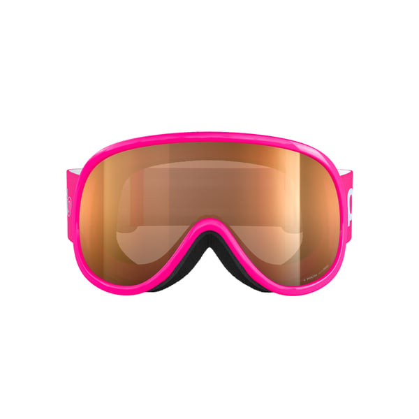 POC POCito Retina vinter sportsbrille Lyserød Børn Orange Cylindrisk (flad) linse