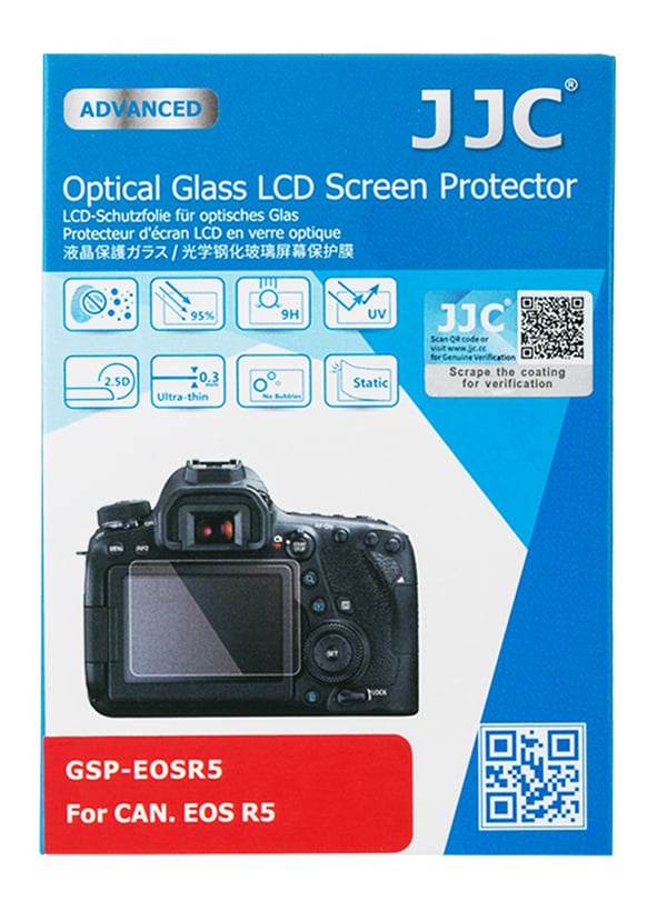 Miniatyrbillede 1 af 12: JJC GSP-EOSR5 tilbehør til kamera/videokamera Transparent Canon