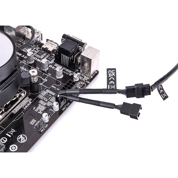 Miniatyrbillede 6 af 6: Thermaltake AC-060-CO1OTN-F1 intern strømkabel 0,11 m