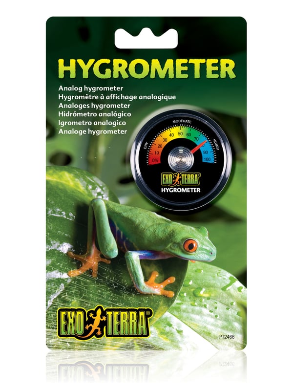 Pikkukuva 2 / 2: Exo Terra PT2466 hygrometri & psykrometri Terraario Musta