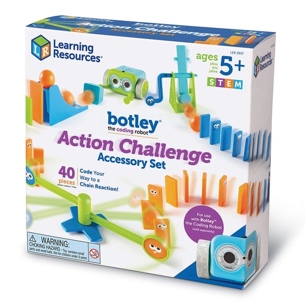 Miniatyrbild 8 av 9: Learning Resources Botley the Coding Robot Action Challenge Accessory Set