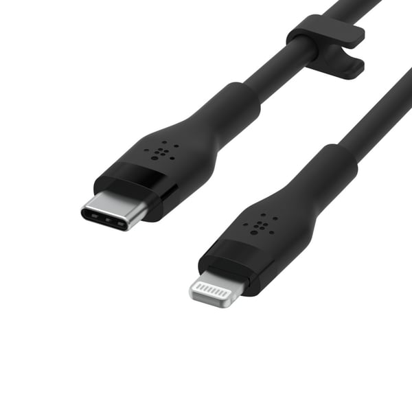 Miniatyrbillede 4 af 5: Belkin CAA009BT2MBK Lightning kabel 2 m Sort