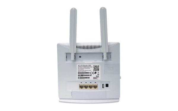 Strong 4GROUTER300 trådløs router Hurtigt ethernet Enkelt band (2,4 GHz) 4G Hvid