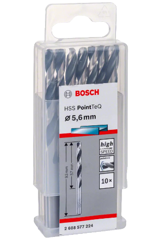 Miniatyrbillede 2 af 2: Bosch 2 608 577 224 borehoved Spiralbor 10 stk