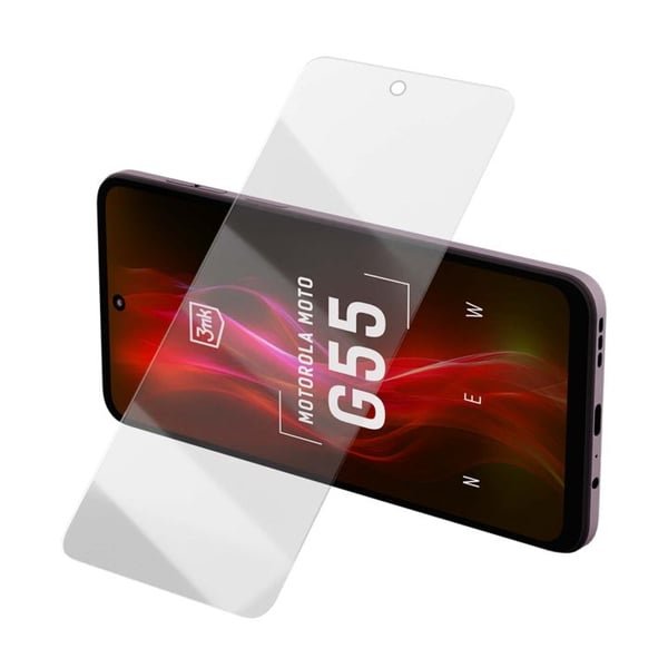 3MK FlexibleGlass Lite Genomskinligt skärmskydd Motorola 1 styck