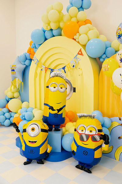 PartyDeco Minions Tim Ilmapallo