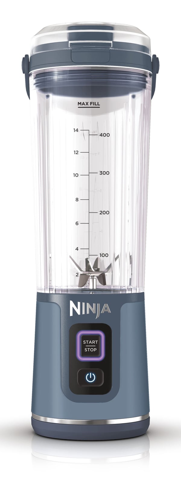 Ninja BC251EUNV blender 0,57 L Bærbar blender Blå, Transparent