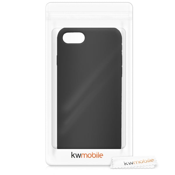 kwmobile 40225.47 mobiltelefon etui 11,9 cm (4.7") Designetui Sort