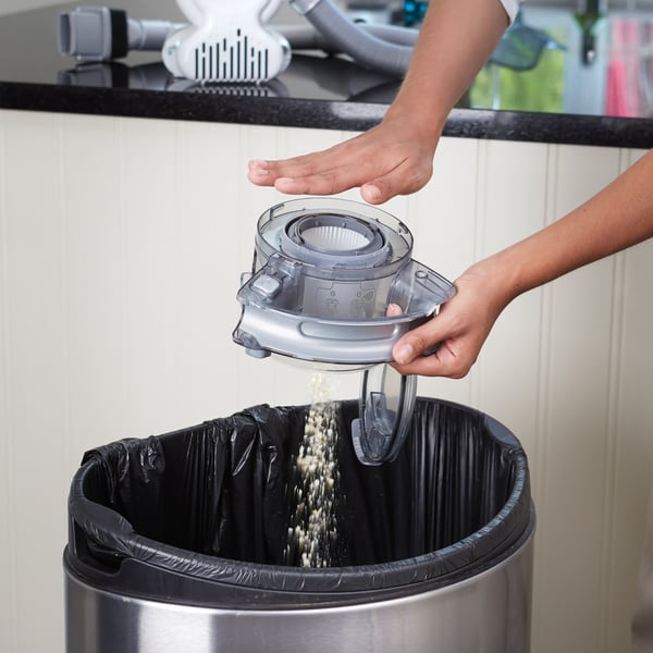 Black & Decker PD1820L-QW handdammsugare Krom Utan påse