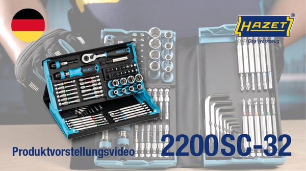 Pikkukuva 2 / 7: HAZET 2200SC-32 monitoimityökalu